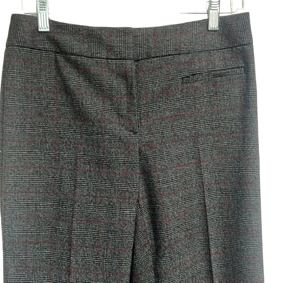 Chico’s Windowpane Print Trousers - Picture 3 of 5